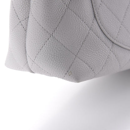 Chanel Caviar Quilted City Walk Flap Light Grey 8 of 11