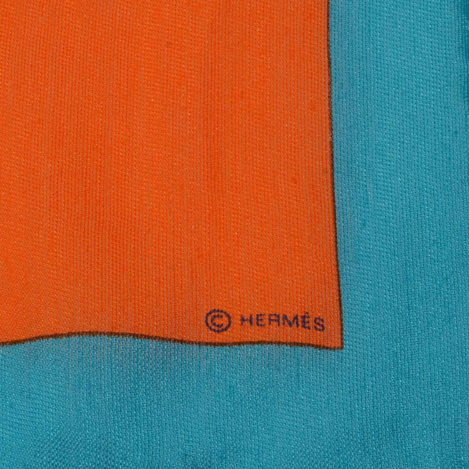 Hermes Cashmere Silk Fils Conducteurs Scarf 70 4 of 5