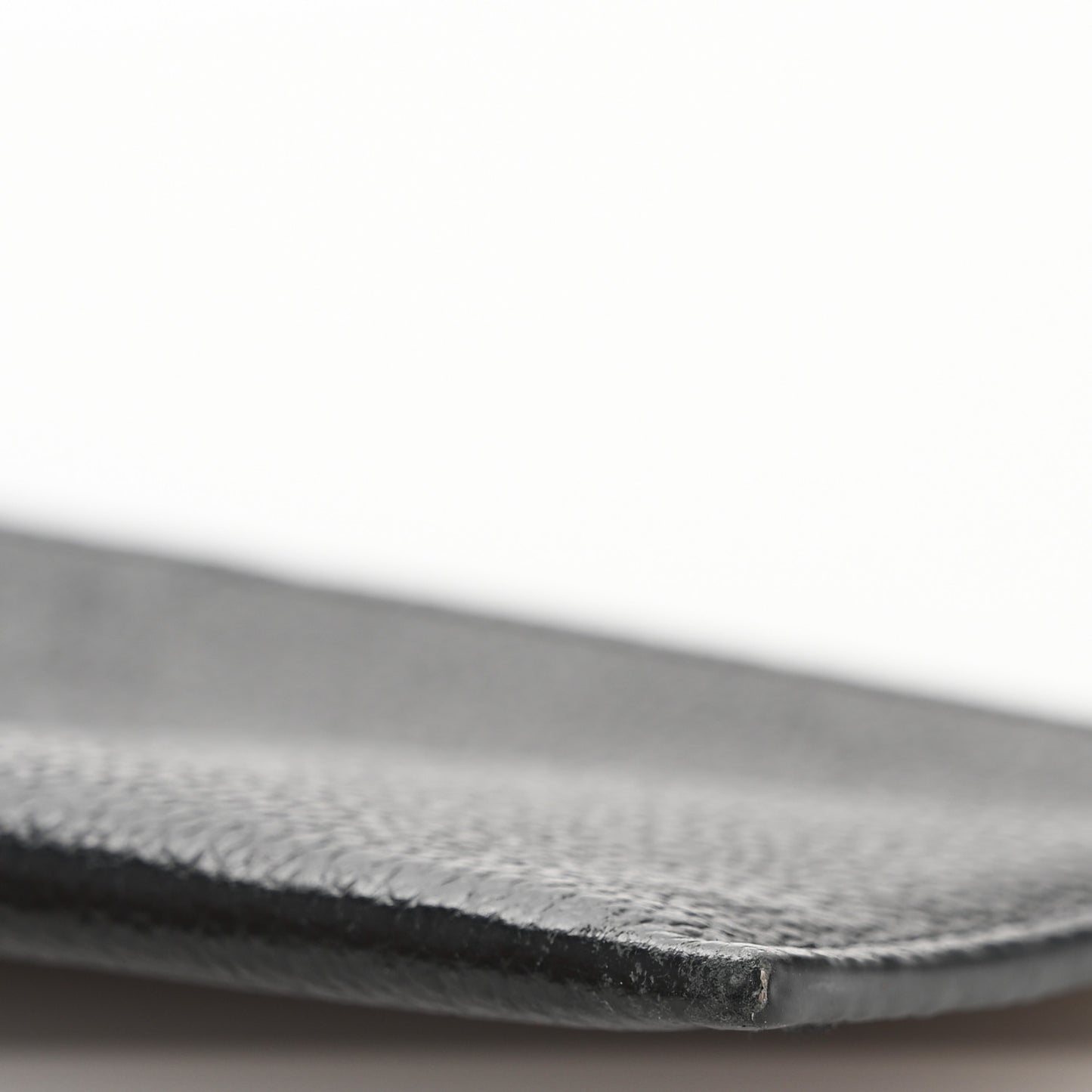 Calfskin Felicie Chain Wallet Card Holder Insert Black