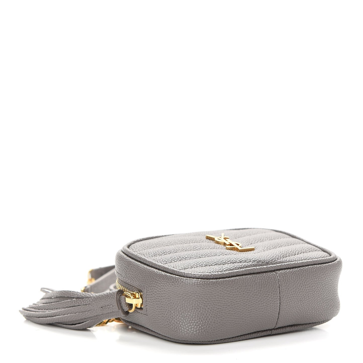 Grain De Poudre Matelasse Monogram Baby Lou Camera Bag Fog