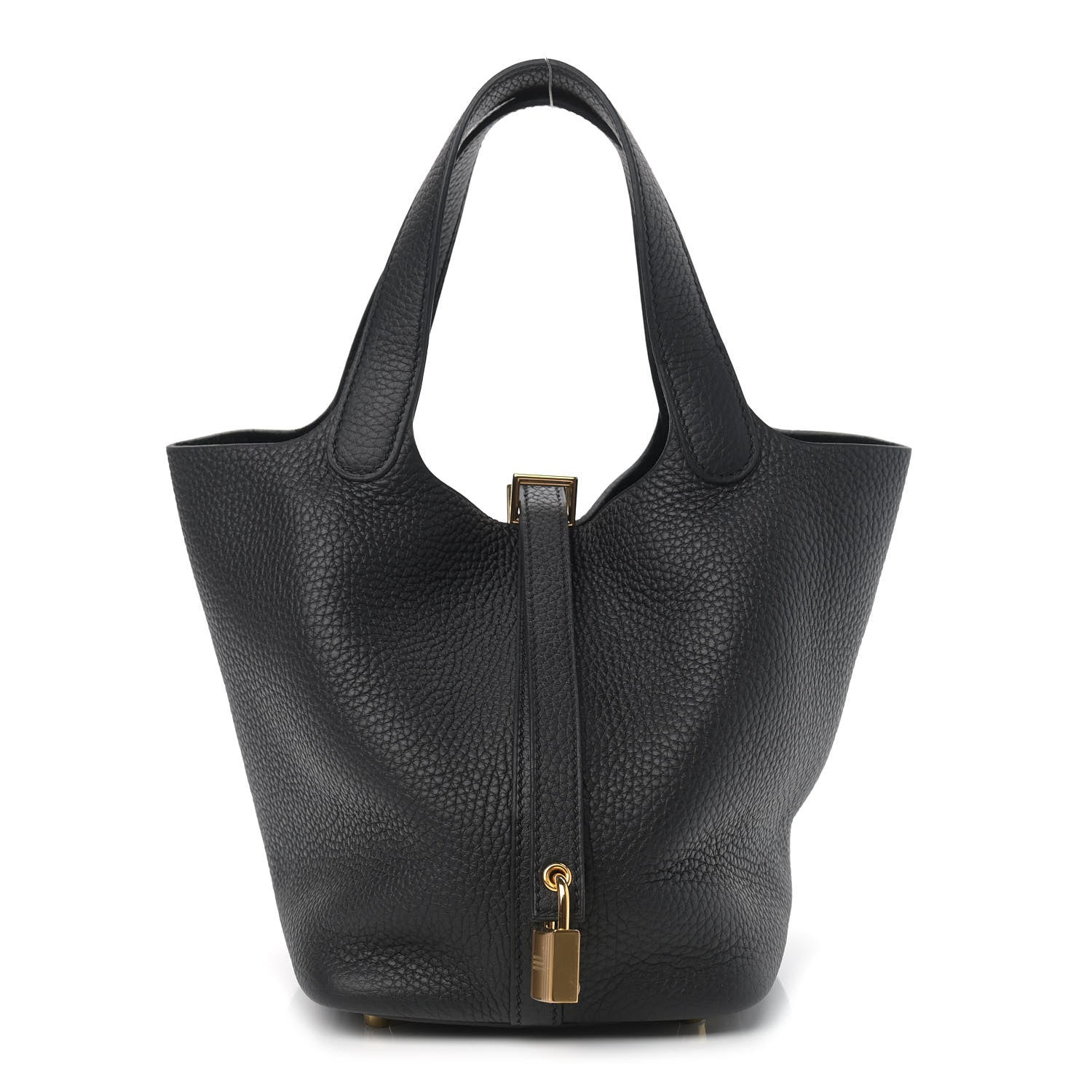 Hermes Taurillon Clemence Picotin Lock 18 PM Black 1 of 9