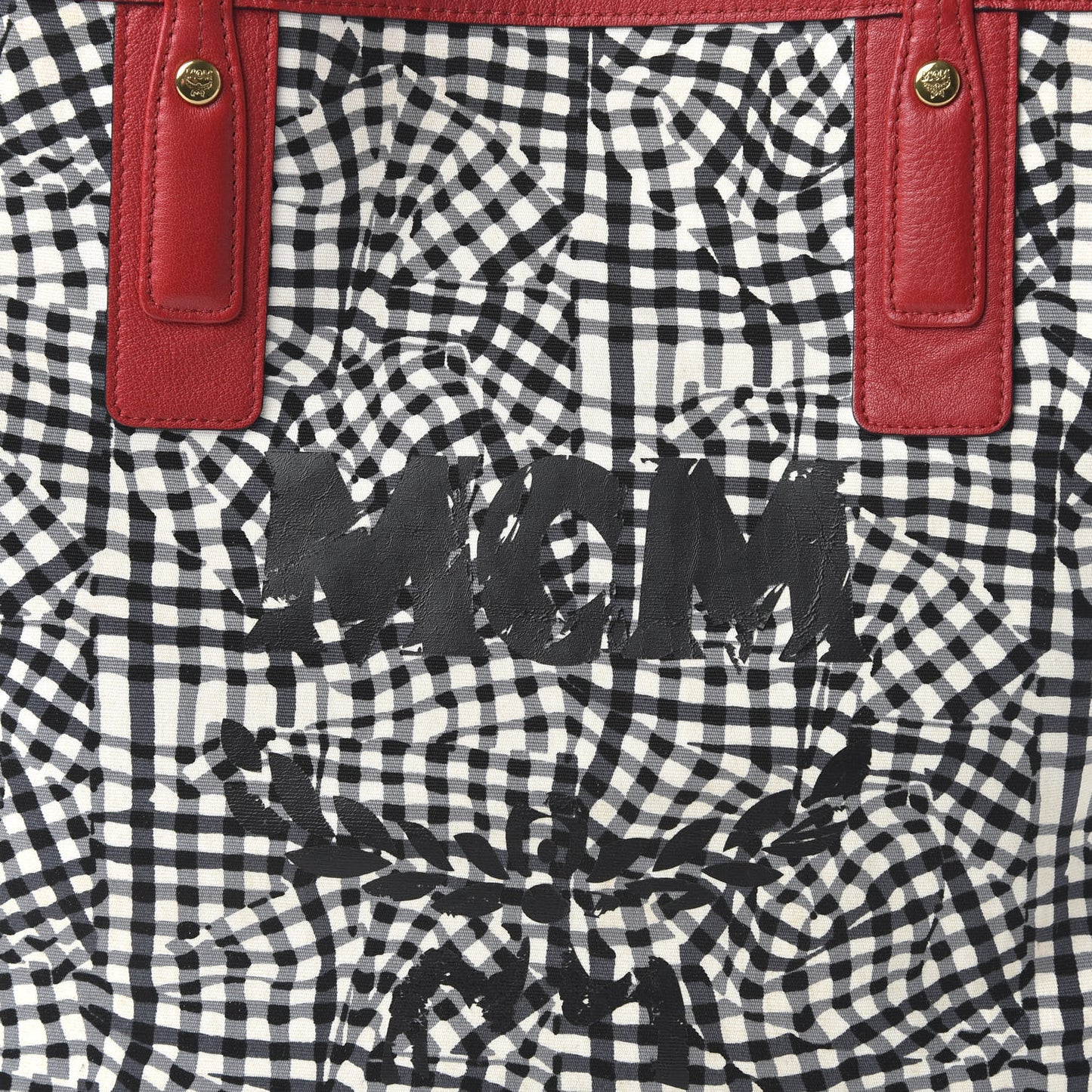 Visetos Medium Liz Reversible Shopper Tote Ruby Red