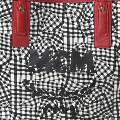 MCM Visetos Medium Liz Reversible Shopper Tote Ruby Red 15 of 15