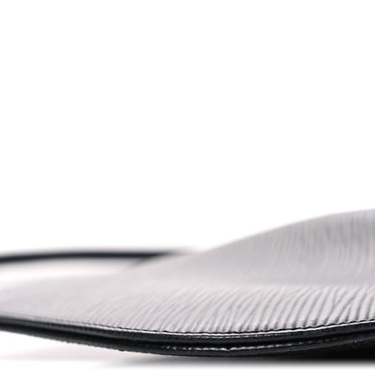 Louis Vuitton Epi Demi Lune Pochette Black 8 of 10