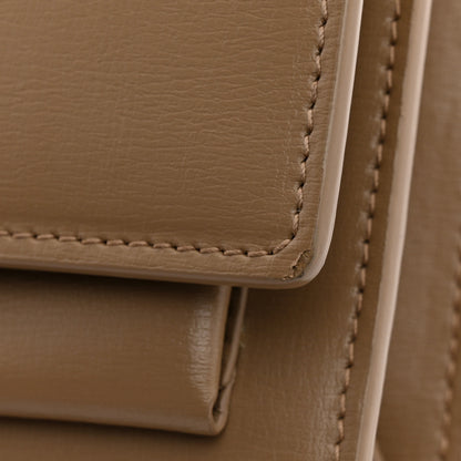 Saint Laurent Calfskin Monogram Sunset Chain Wallet  Dark Toffee 12 of 12