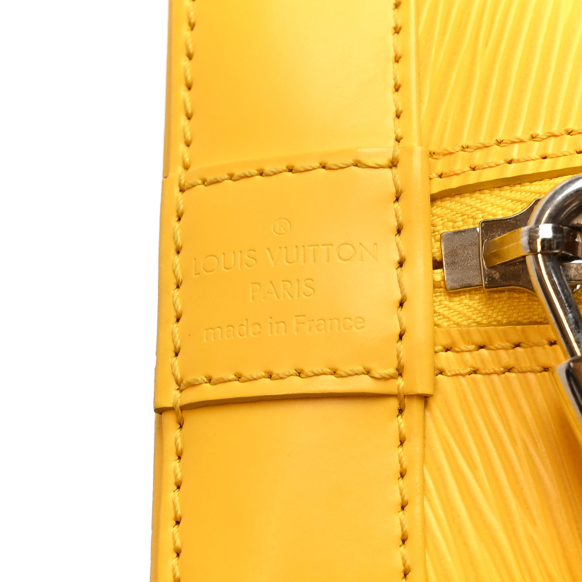 Louis Vuitton Epi Alma PM Citron 6 of 9