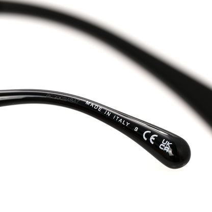 Chanel Acetate Strass Square Sunglasses 5422-B-A Black White 6 of 8