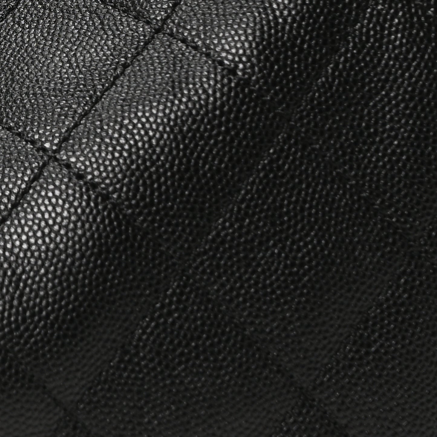 Caviar Quilted Medium Chanel 25 Handbag Black