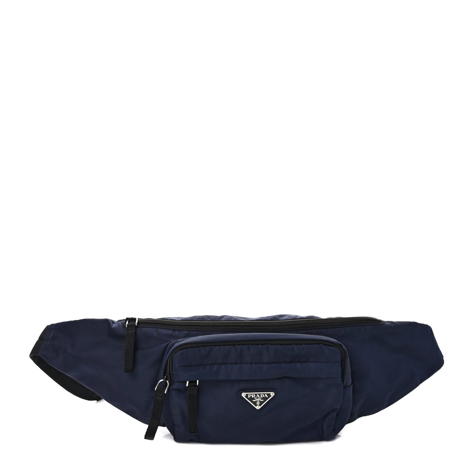 Prada Tessuto Nylon Montagna Belt Bag Blue 1 of 8