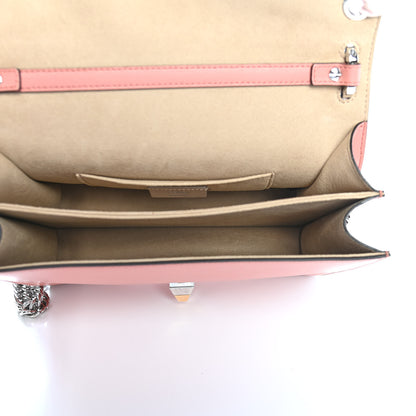 Fendi Vitello Liberty Shiny Nappa Lace Up Bow Kan I Shoulder Bag Macaron Confetto 5 of 9