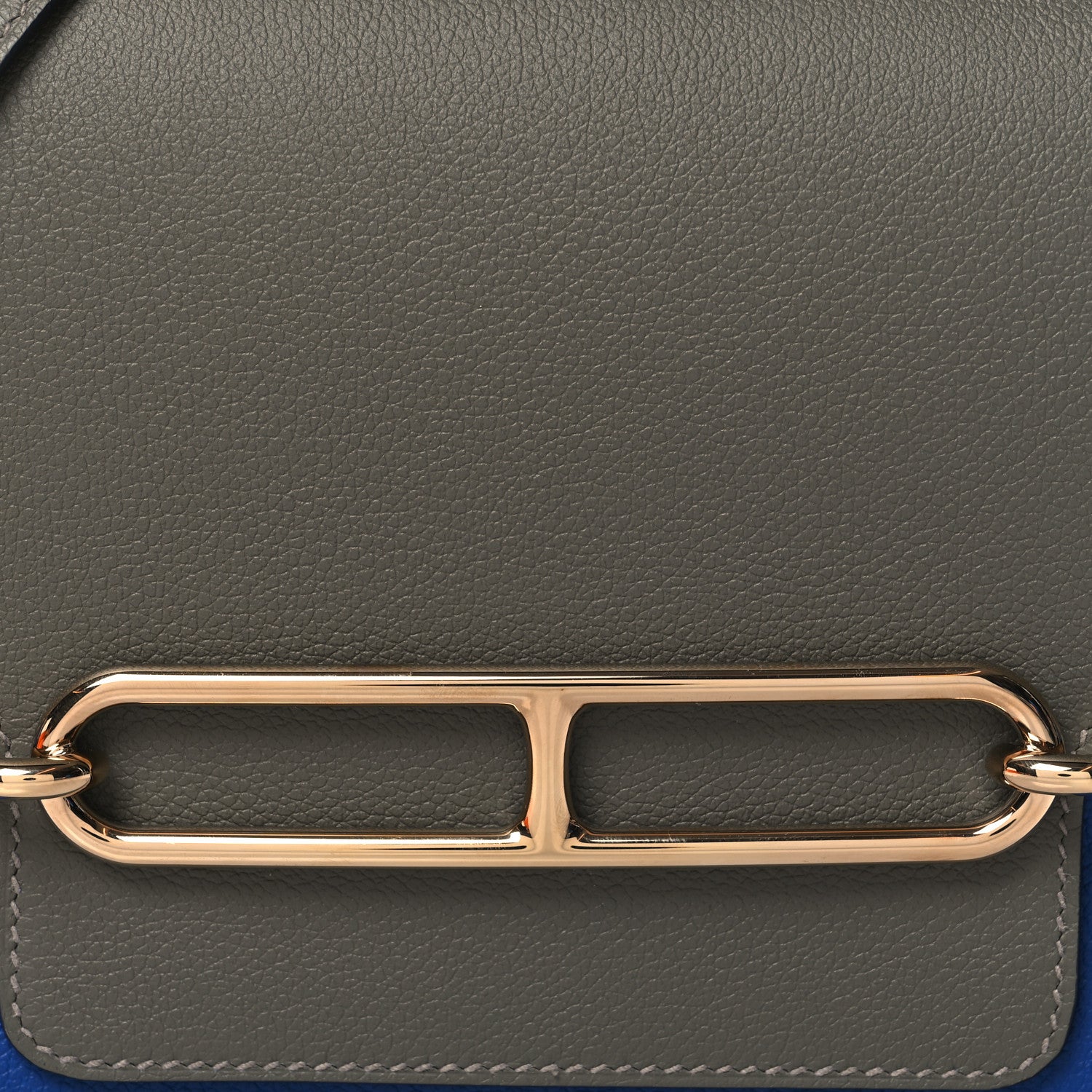 Hermes Evercolor Mini Sac Roulis Gris Meyer Bleu Royal 8 of 10