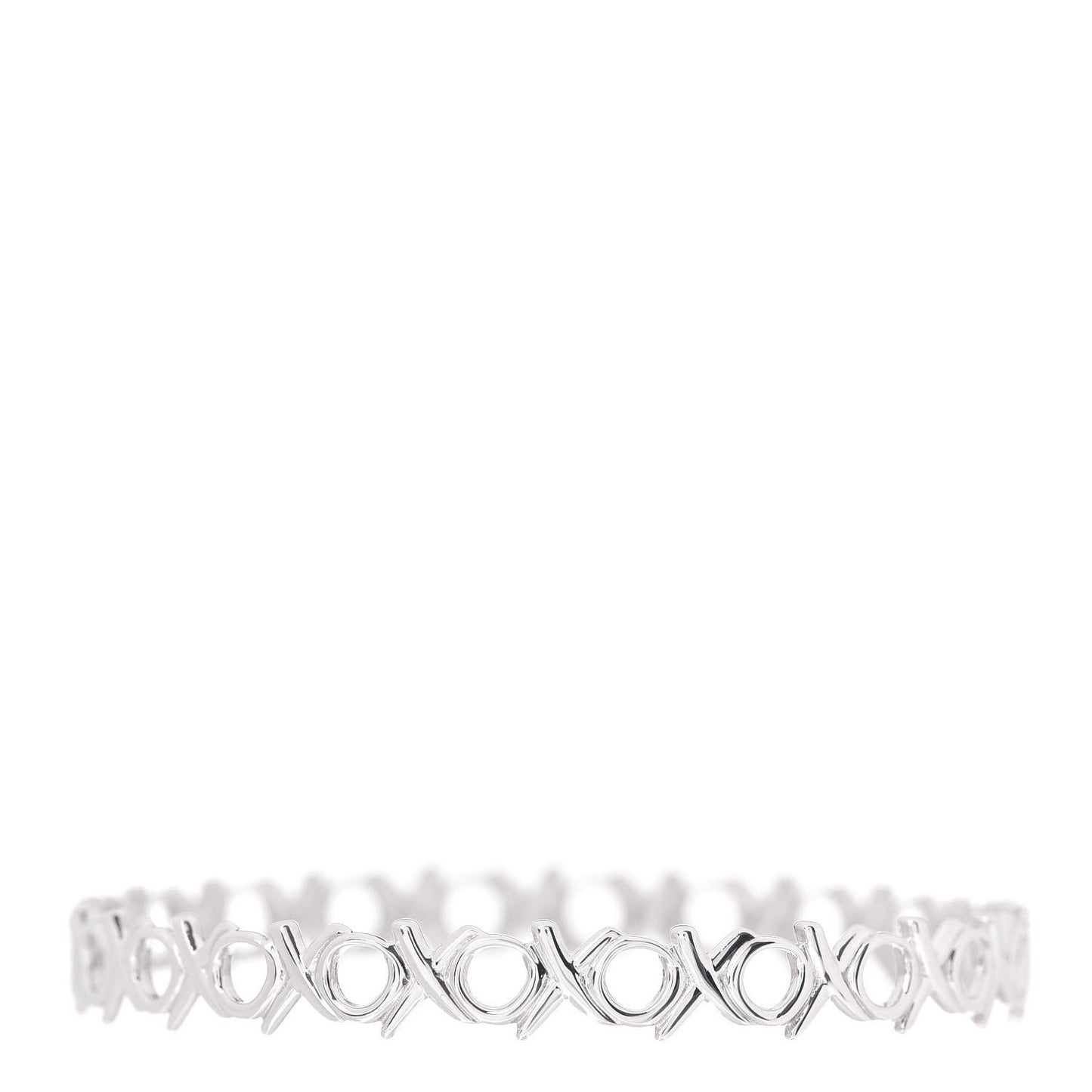 Sterling Silver Paloma Picasso Love & Kisses Bangle Bracelet