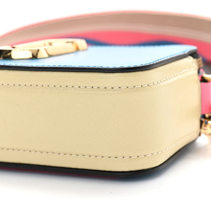 Marc Jacobs Saffiano Large The Sure Shot Camera Bag Blue Multicolor 10 of 10