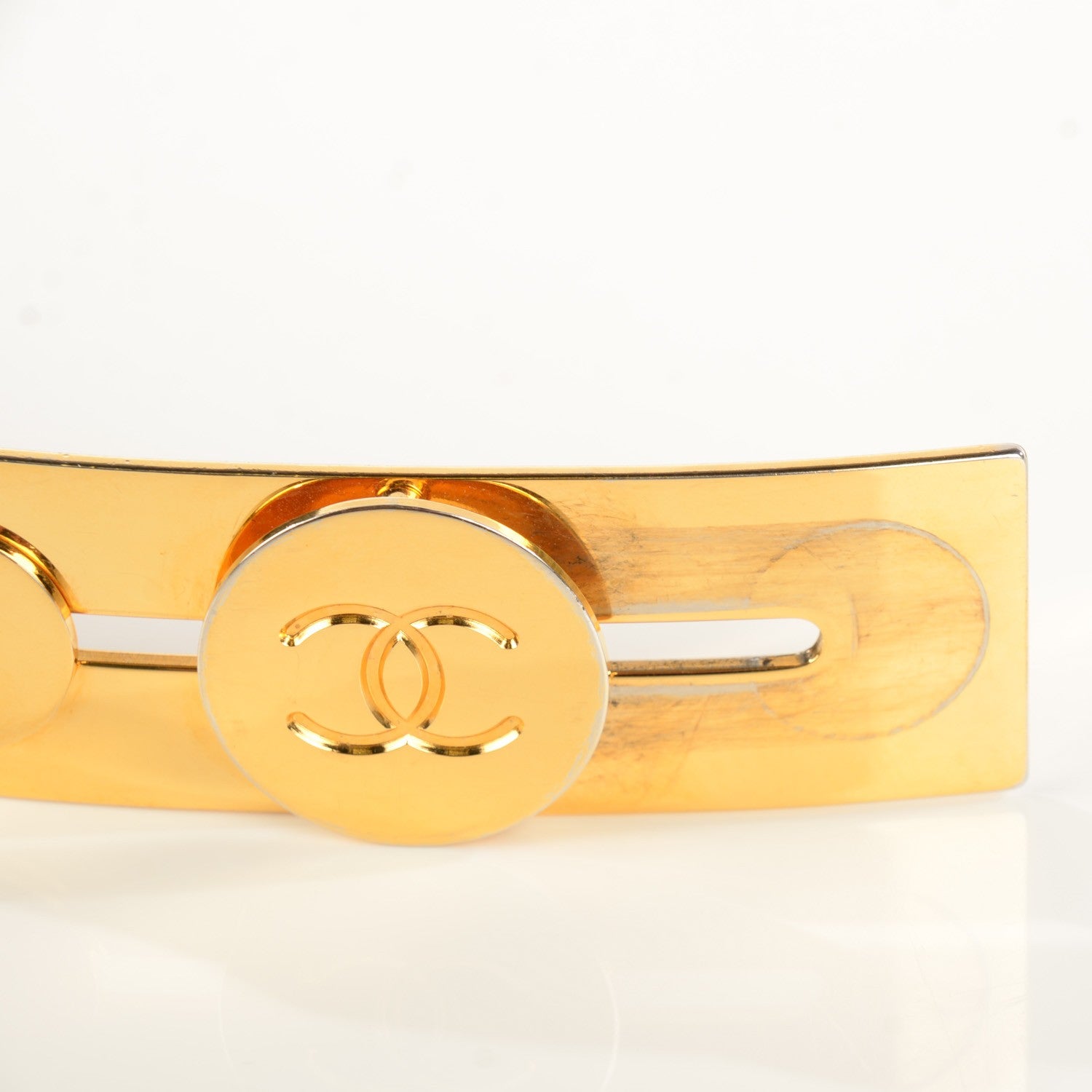 Chanel Lambskin CC Belt 80 32 Black 7 of 7