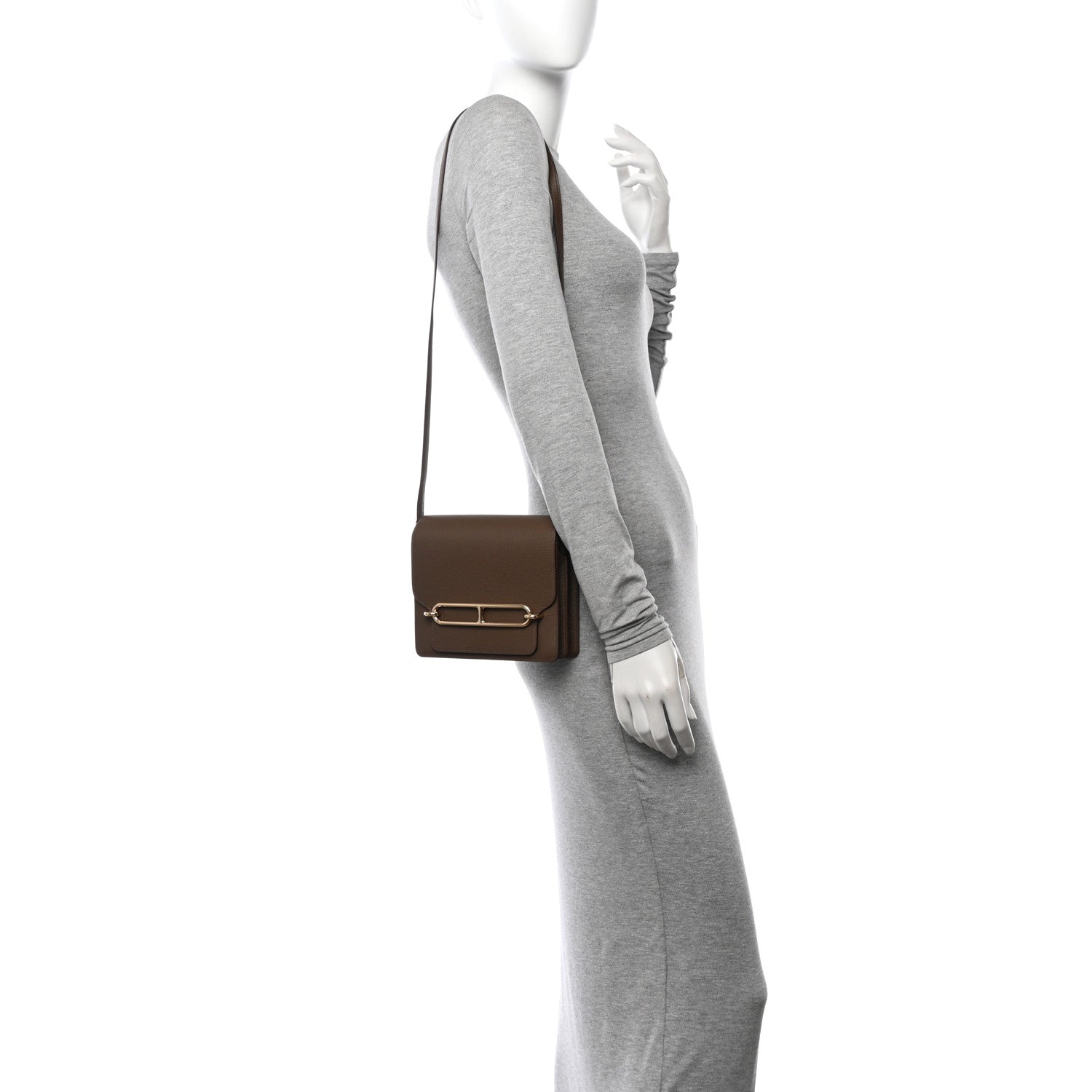 Hermes Evercolor Mini Sac Roulis Toundra 2 of 11