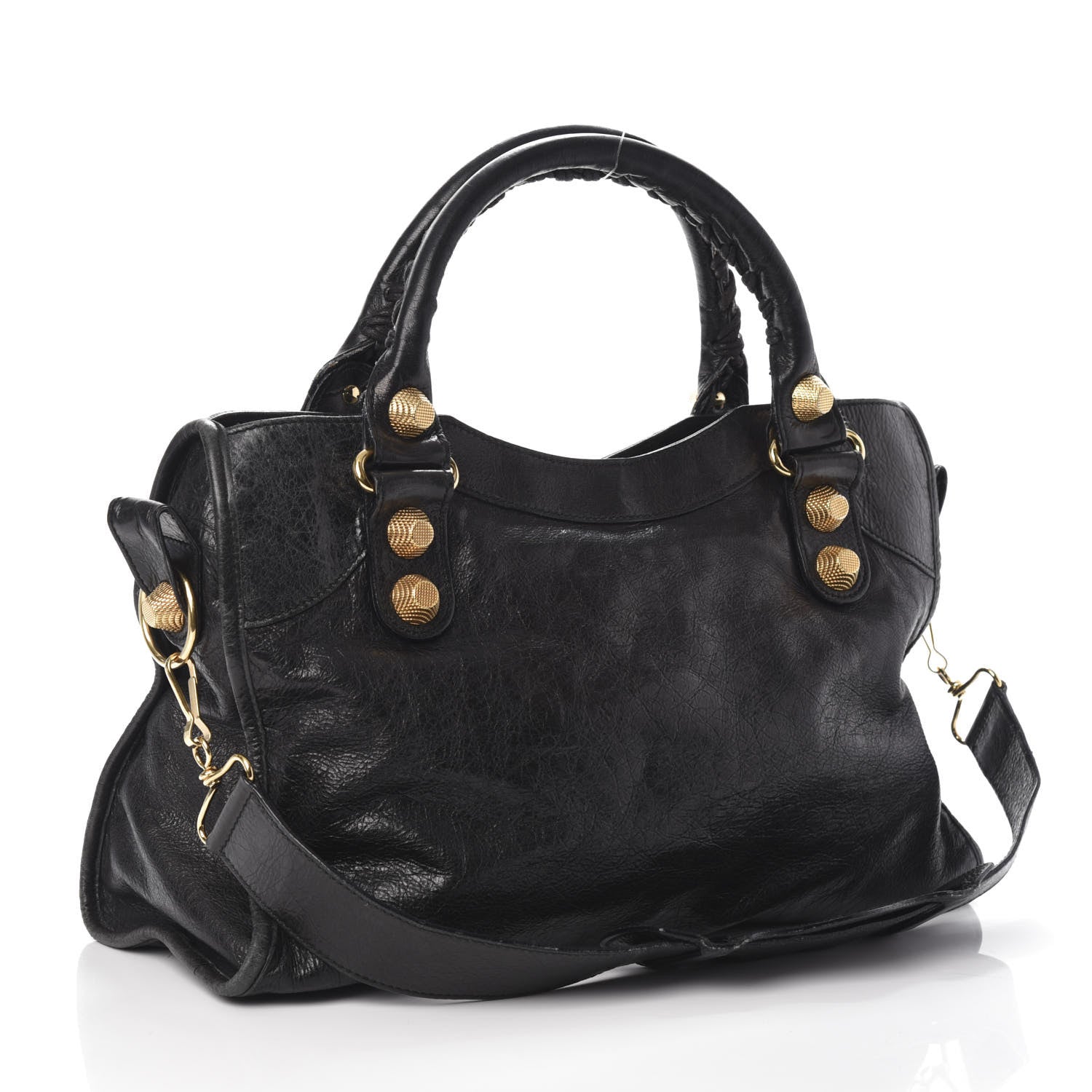 Balenciaga Agneau Giant 21 Gold Hardware City Black 3 of 9