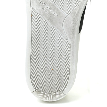 Givenchy Calfskin Band Logo Womens Urban Street Sneakers 39.5 White Black 9 of 13