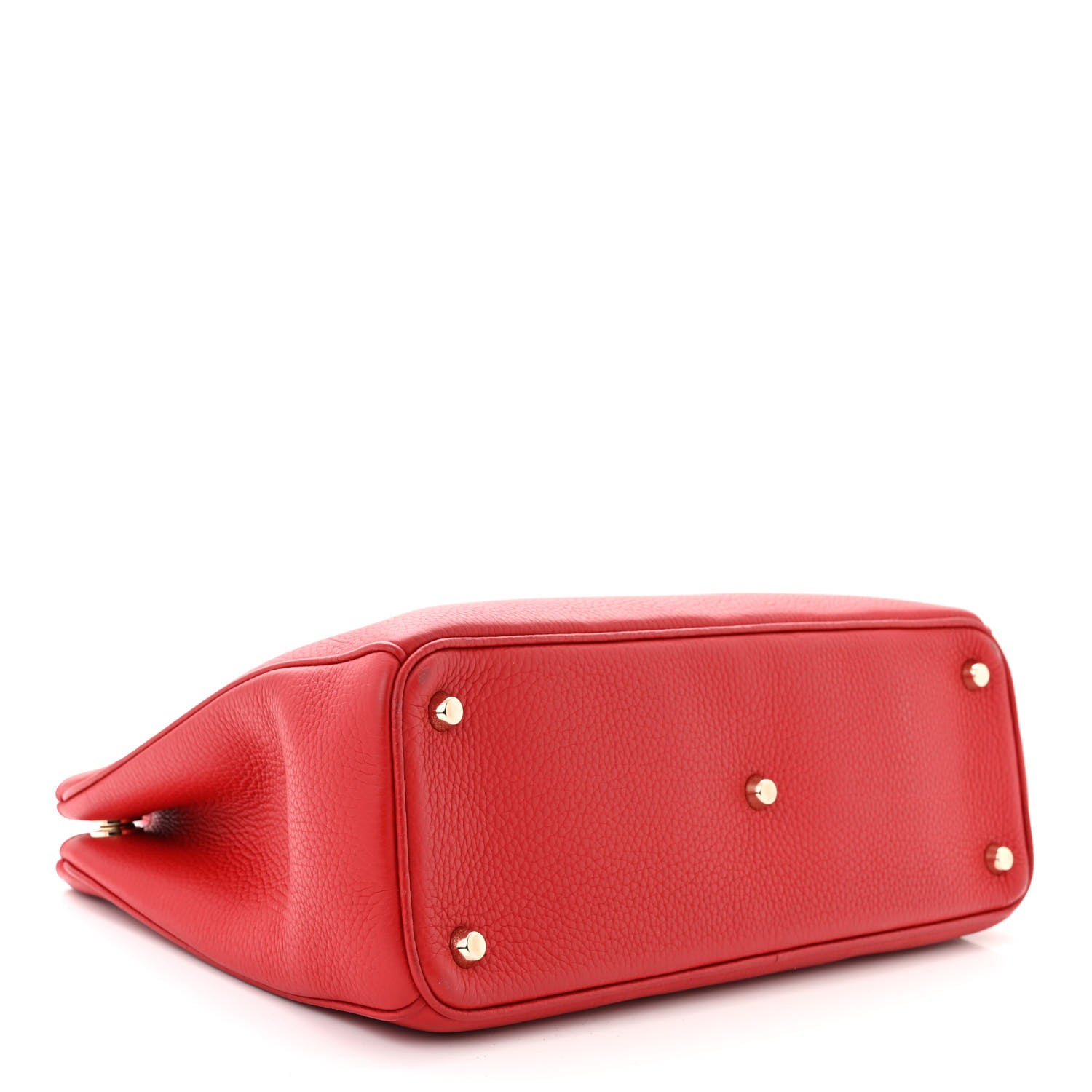 Christian Dior Calfskin Medium Diorissimo Bag Red 5 of 13