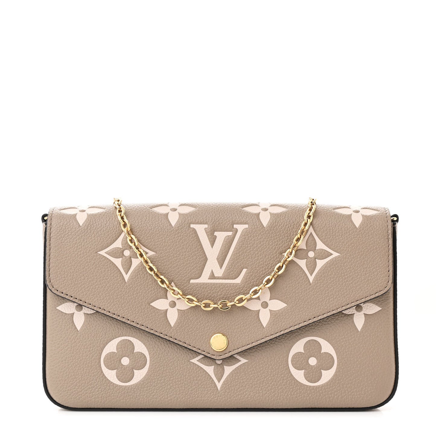 Empreinte Monogram Giant Felicie Pochette Tourterelle Creme