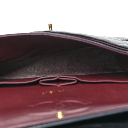 Chanel Caviar Quilted Medium Double Flap Black 5 of 11