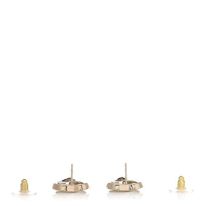Chanel Metal CC Heart Coco In Love Earrings Gold 3 of 4
