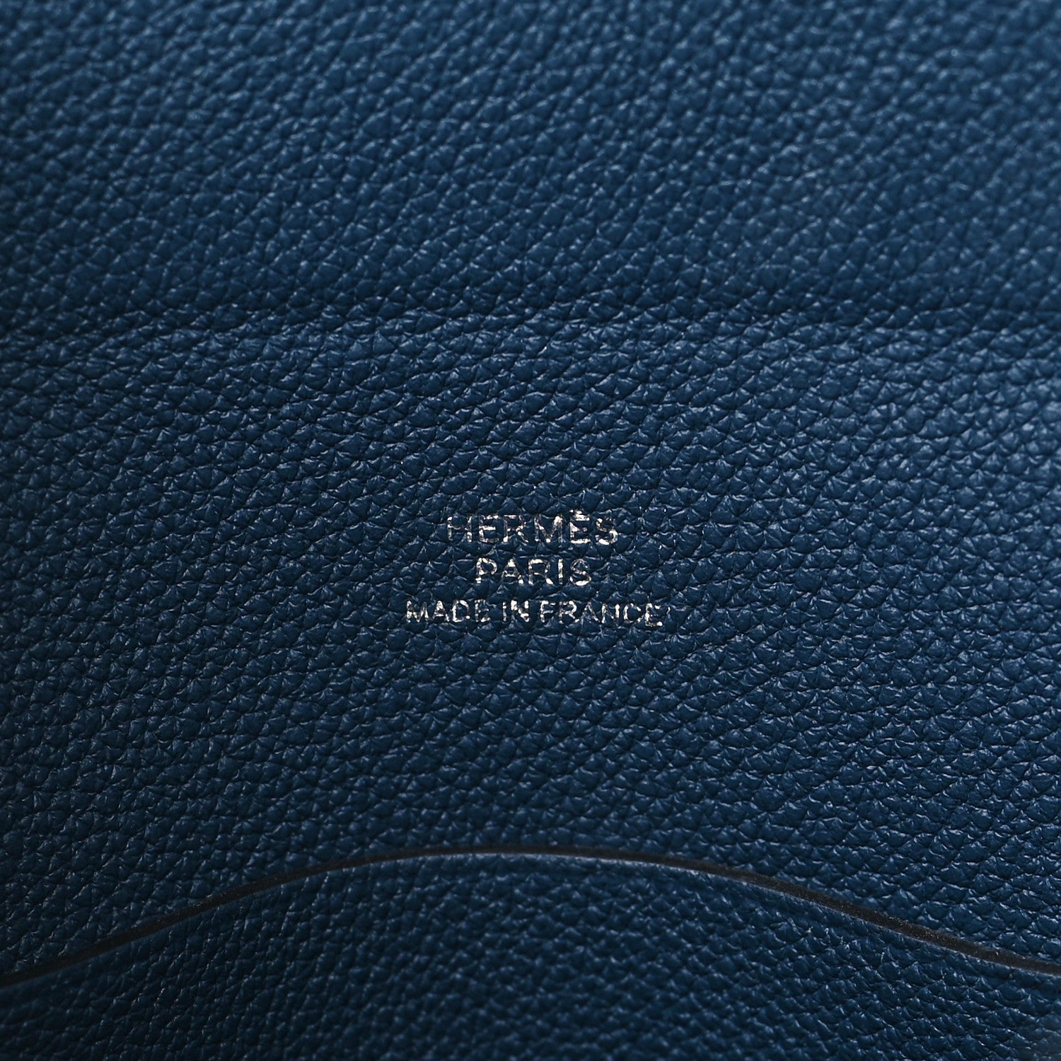 Hermes Togo Videpoches Bleu Navy 6 of 9