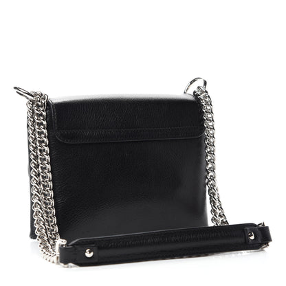 Alexander McQueen Goatskin Twin Skull Crossbody Black 4 of 12