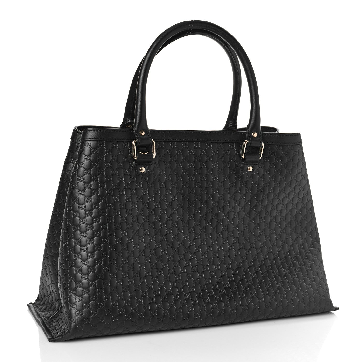 Gucci Soft Microguccissima Medium Tote Black 3 of 9