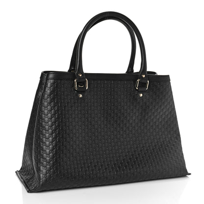 Gucci Soft Microguccissima Medium Tote Black 3 of 9