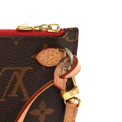 Louis Vuitton Monogram Neverfull MM GM Pochette Cherry 9 of 9