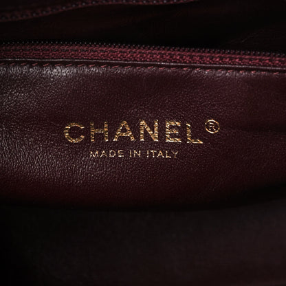 Chanel Lambskin Quilted Small Diamond CC Camera Case Black 6 of 14