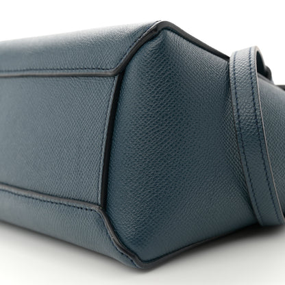 Celine Baby Grained Calfskin Nano Belt Bag Abyss Blue 10 of 11