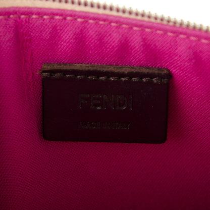 Fendi Vitello Elite Crystal Eye Monster Zip Pouch Bellini Multicolor 6 of 8
