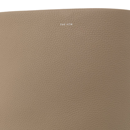 The Row Grained Calfskin Large N/S Park Tote Dark Taupe 8 of 10
