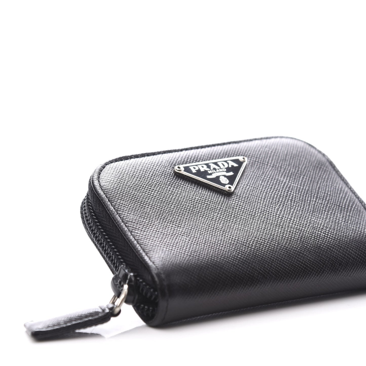 Saffiano Coin Purse Black