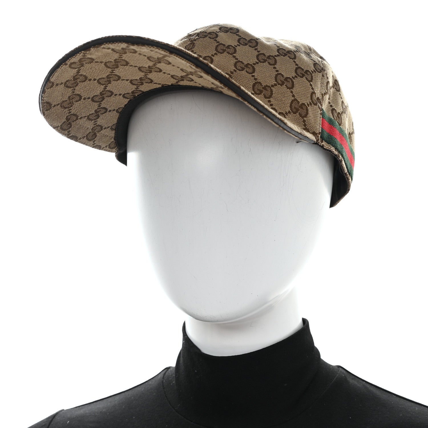 Gucci Monogram Web Baseball Hat XXL Beige Cocoa 2 of 10