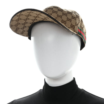 Gucci Monogram Web Baseball Hat XXL Beige Cocoa 2 of 10