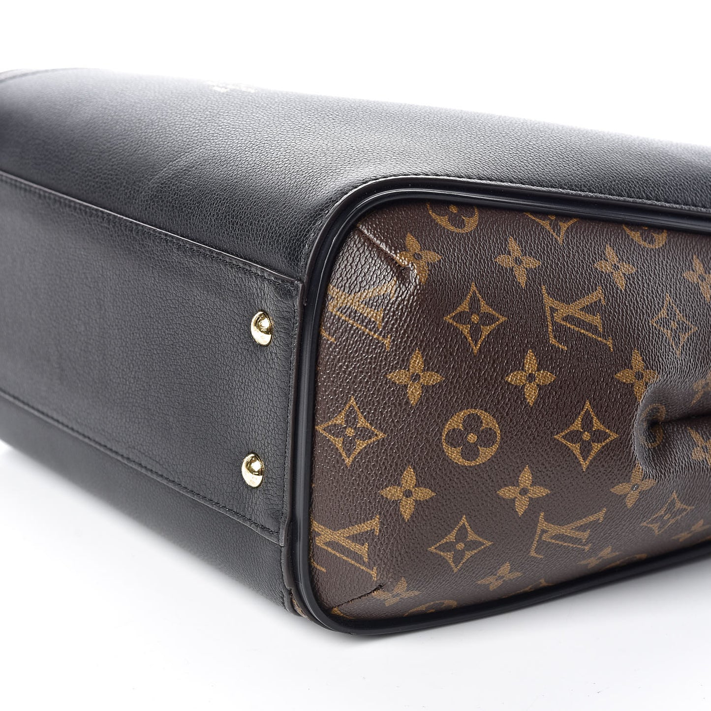 Calfskin Monogram Kimono Tote Black