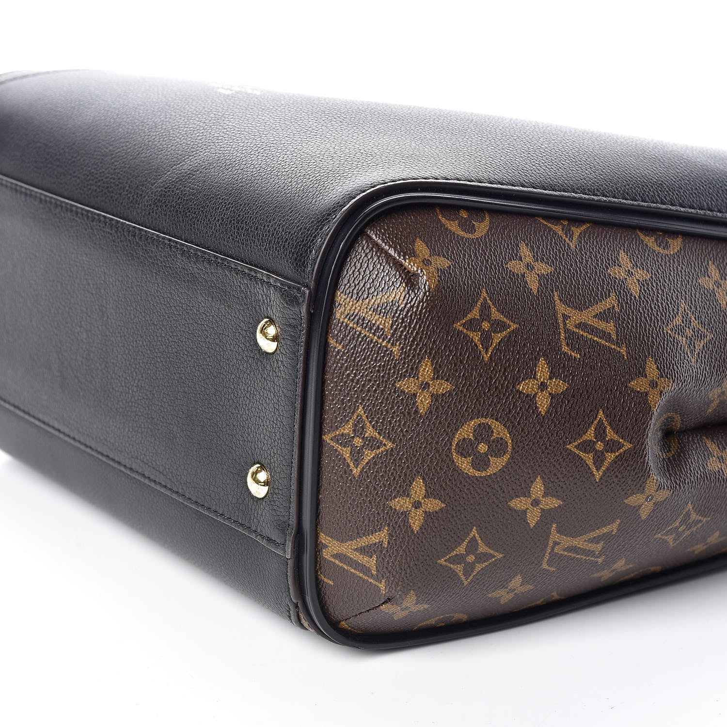 Louis Vuitton Calfskin Monogram Kimono Tote Black 6 of 9
