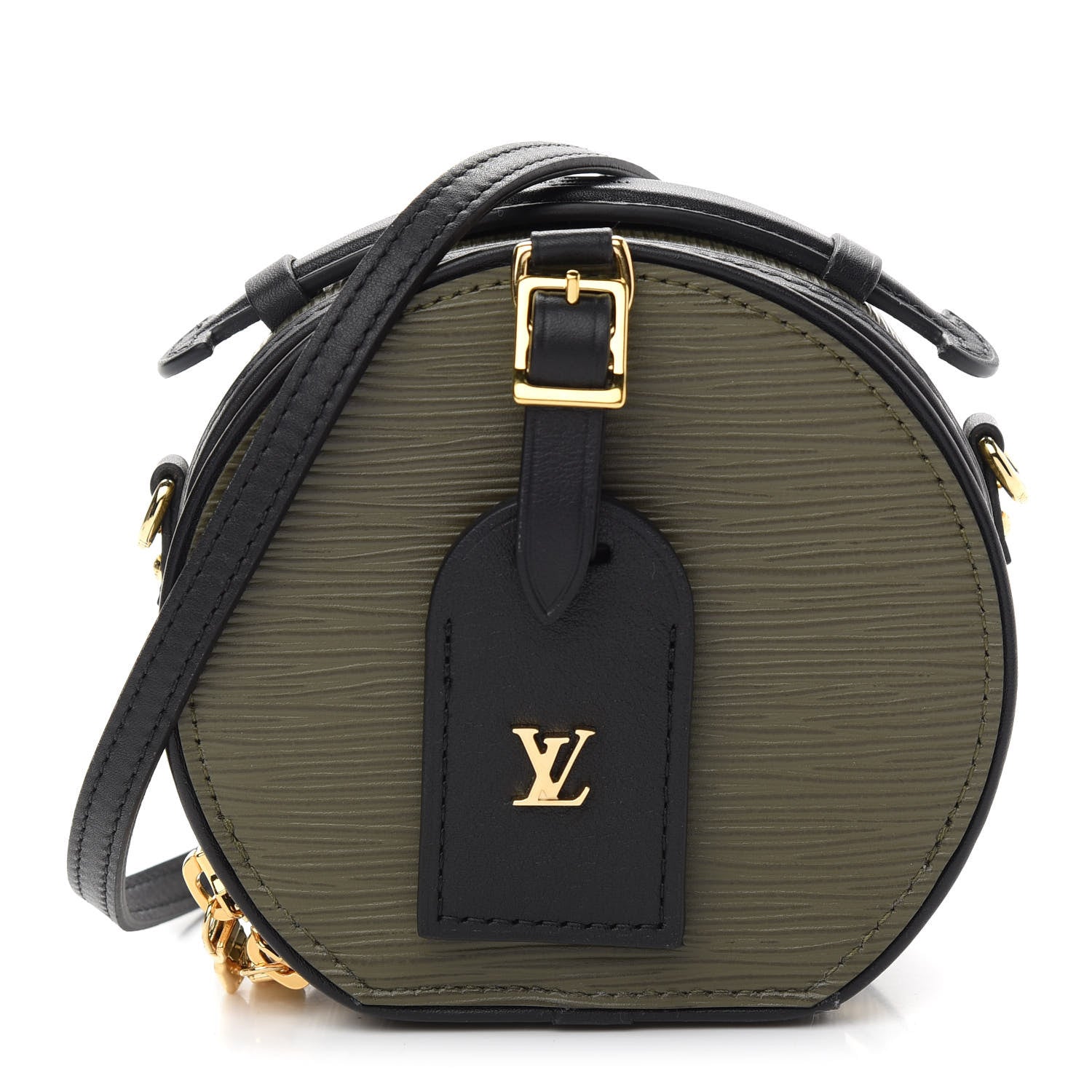 Louis Vuitton Epi Mini Boite Chapeau Kaki 1 of 8