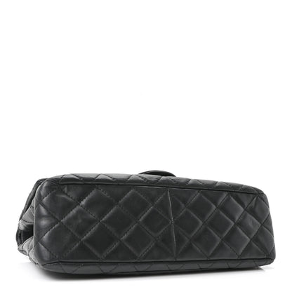 Chanel Calfskin Quilted 2.55 Paris Shanghai China Doll Reissue 227 Flap Black 3 of 9