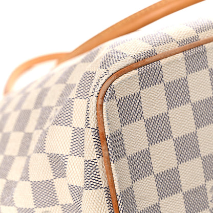 Louis Vuitton Damier Azur Saleya MM 9 of 38