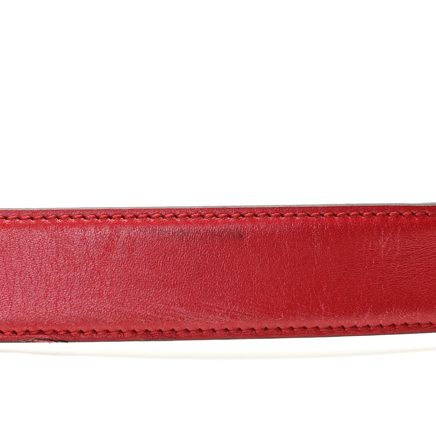 Gucci Calfskin Belt 95 38 Red 4 of 9