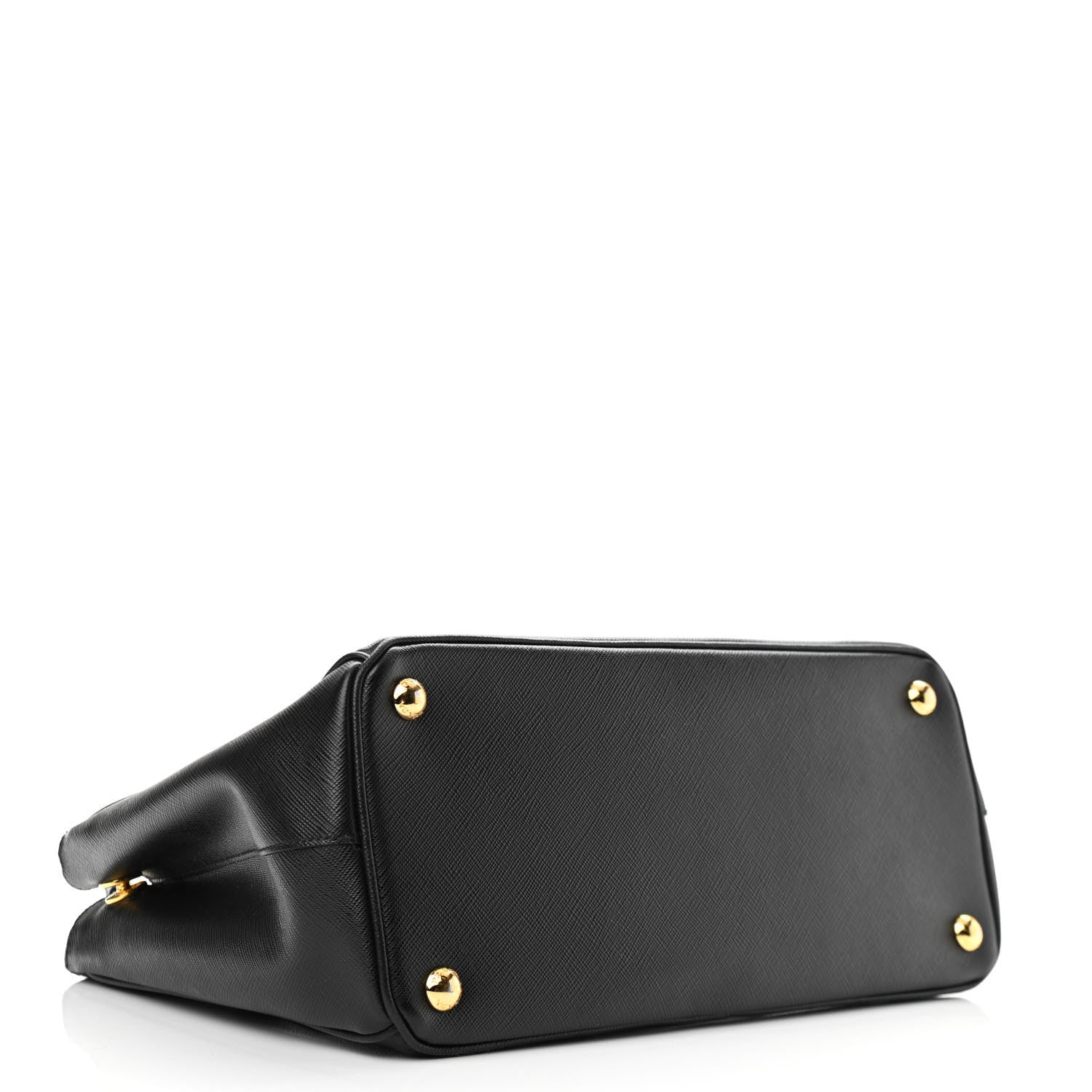 Prada Saffiano Medium Galleria Double Zip Tote Black 4 of 12