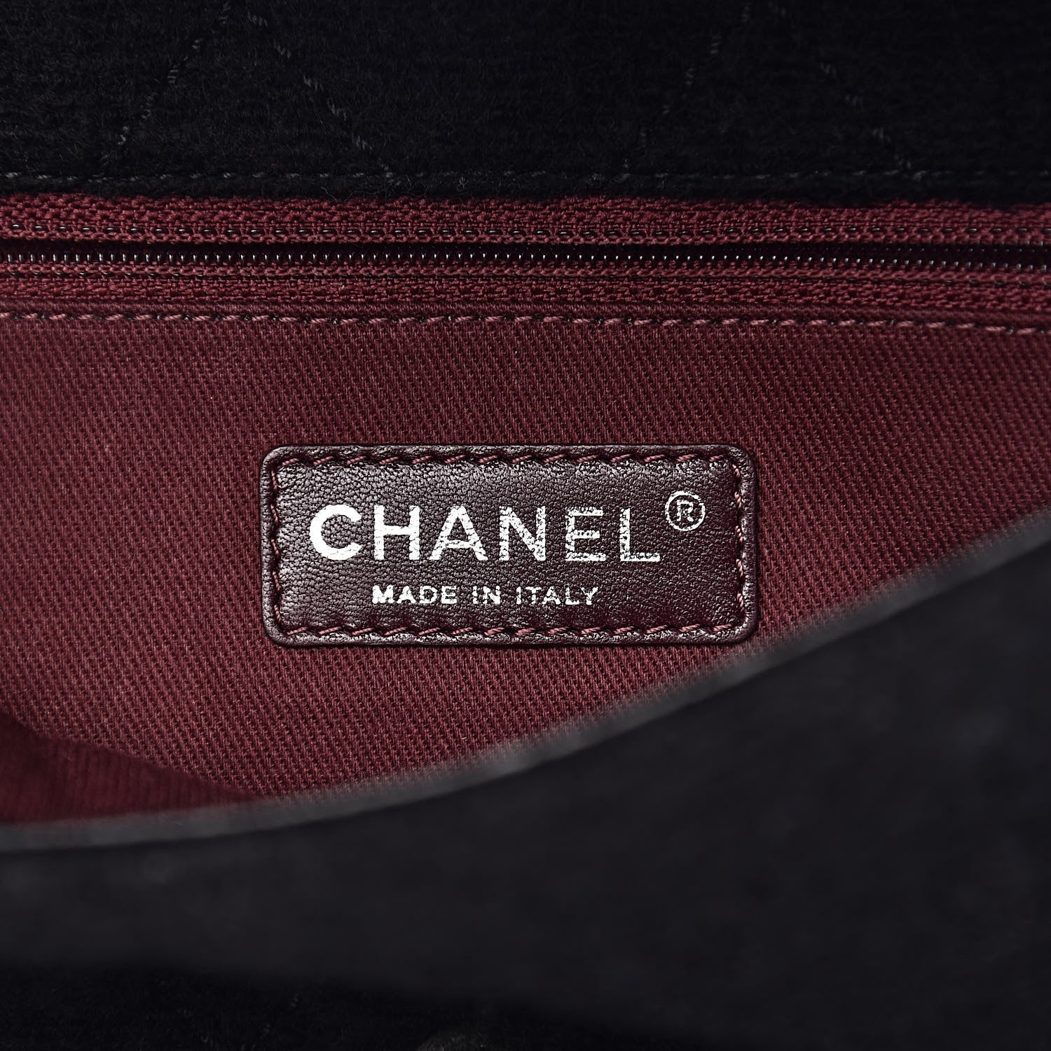 Chanel Wool Quilted Medium Edelweiss Single Flap Black 6 of 11