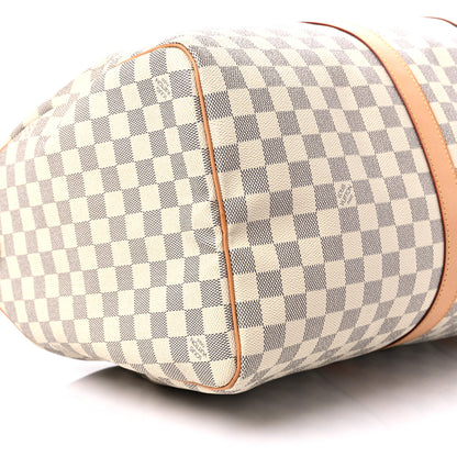 Louis Vuitton Damier Azur Keepall 50 8 of 20