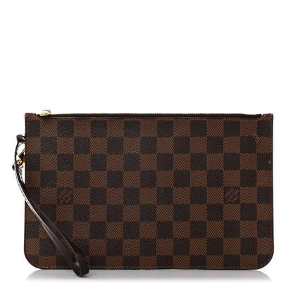Louis Vuitton Damier Ebene Neverfull MM GM Pochette 1 of 13