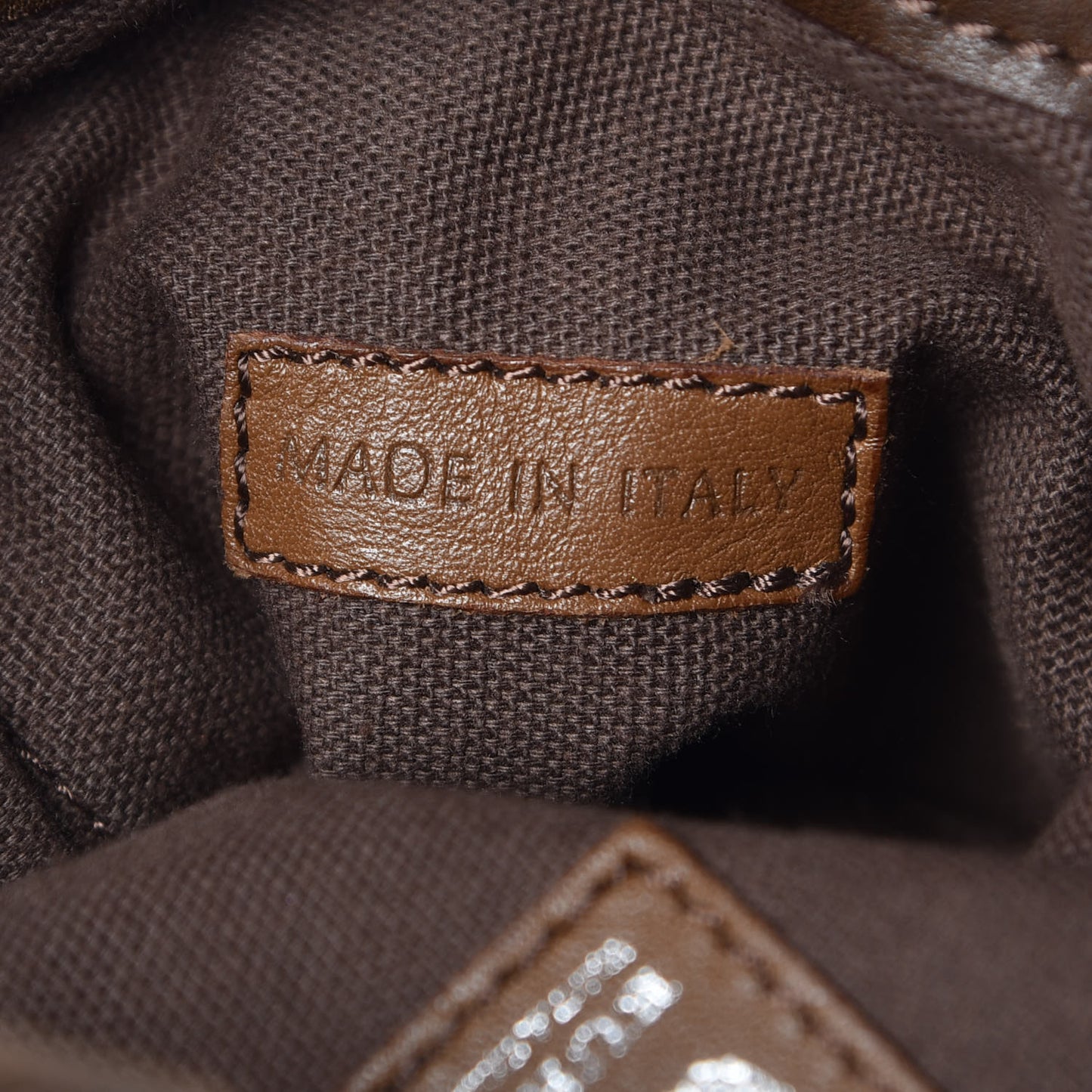 Canvas Nova Check Front Pocket Brown
