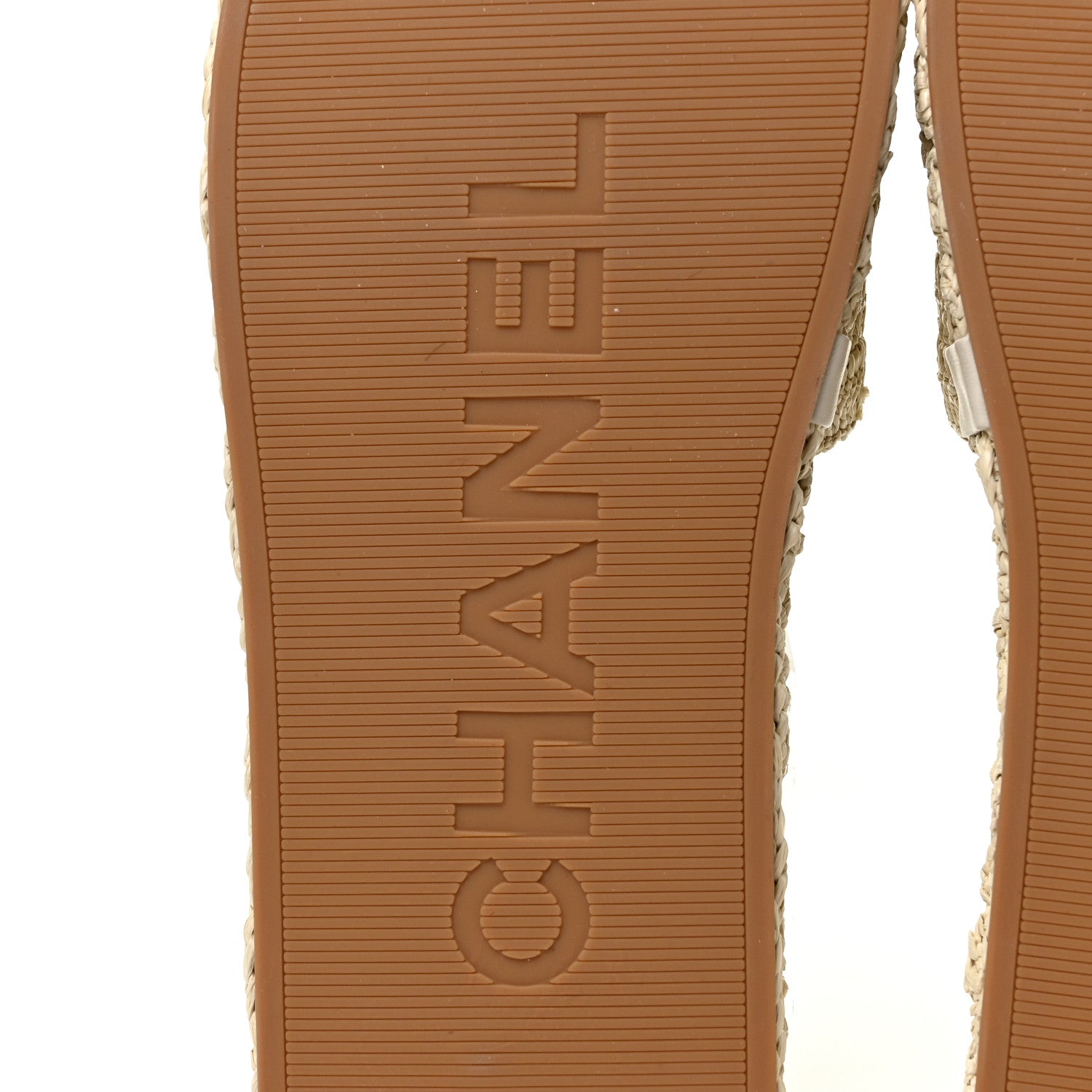 Chanel Cord Braided CC Mules 39 Light Beige 6 of 10