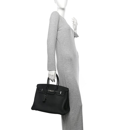Hermes Togo Birkin 35 Black 2 of 15